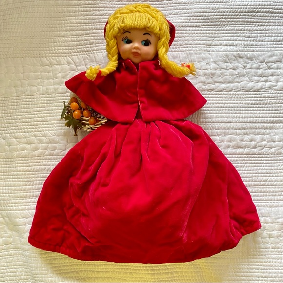 vintage 3 in 1 Little Red Riding Hood storytelling flip doll - Picture 3 of 4